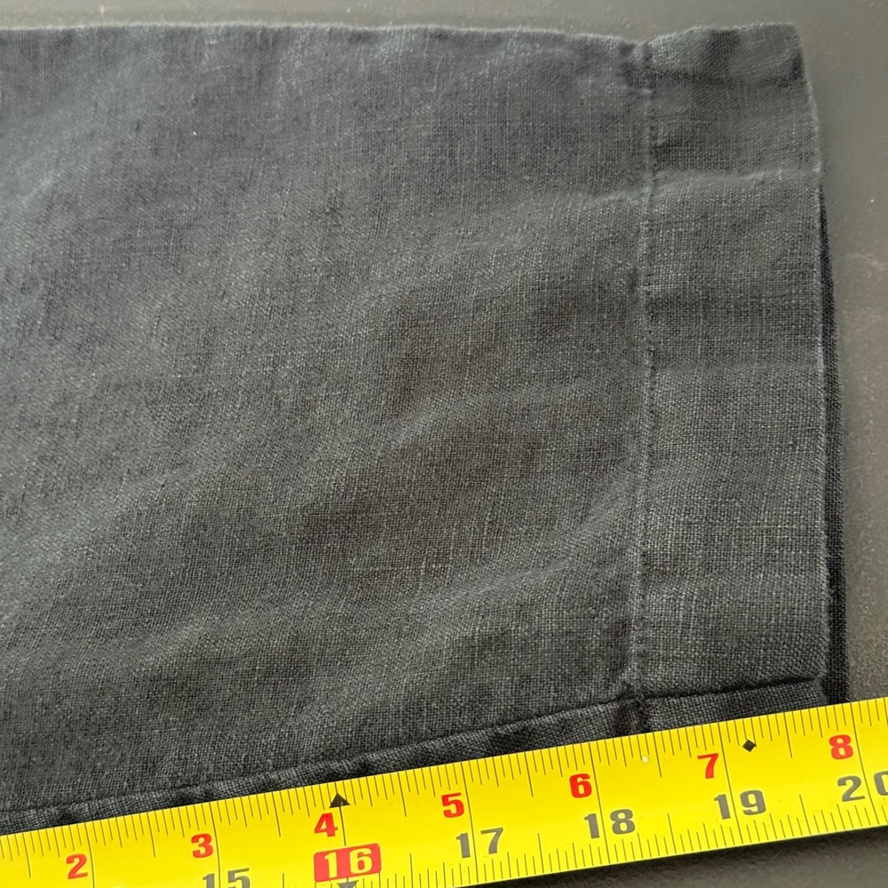 Pure Jill J Jill 100% Linen Slim Crop Pants Womens Small Petite Minimalist - Picture 9 of 11